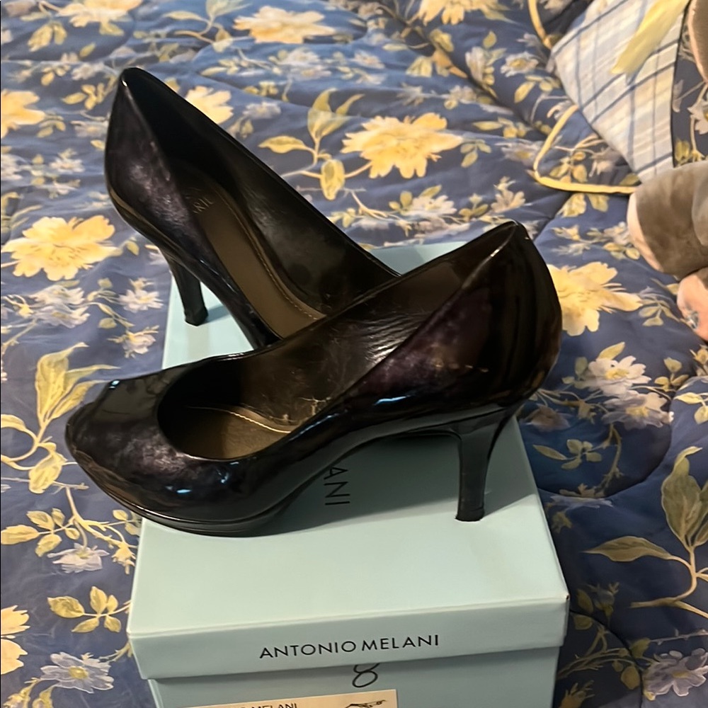 Alex Evenings Black Women's Heels